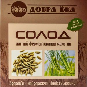 Солод ржаной ферментированный молотый