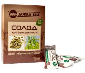 Солод ржаной ферментированный молотый